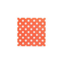 Coral and Blush Polka Dot Small Napkin 