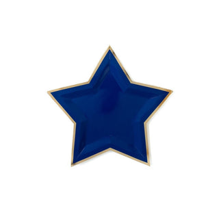 Navy Star Plate 