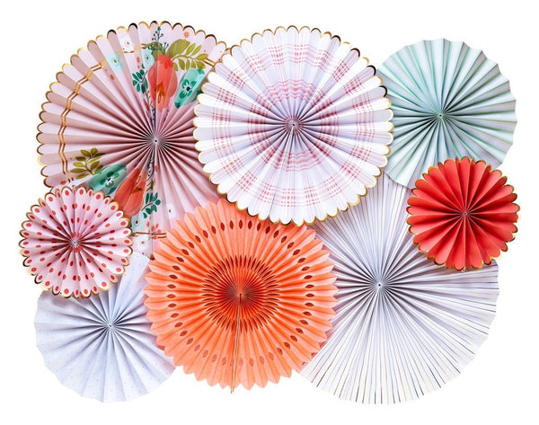 Coral and Blush Polka Dot Small Napkin 