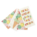 Ice Cream Cone Napkins 