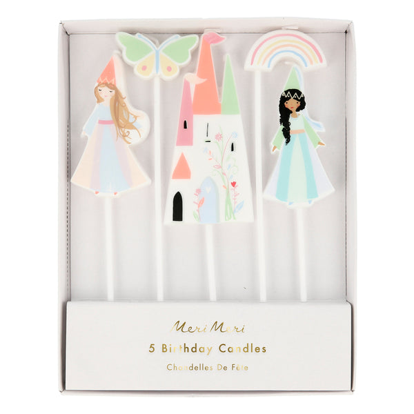 Magical Princess Birthday Candles