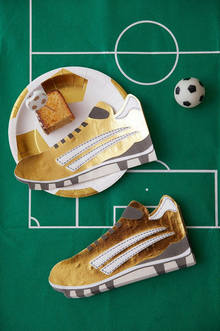 Soccer Napkins / Soccer Shoe Shaped Napkins / Soccer Party / World Cup / Soccer Cleat Paper Napkin / Tailgate Party / Soccer Tableware