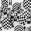 Checkered Flag Cups / Race Car Party / Race Car Party Cups / Race Car Tableware / Race Car Birthday Supplies /Vintage Race Car