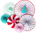 Pink Christmas Tree Plate 