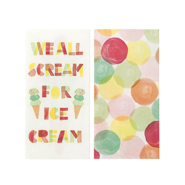 Ice Cream Cone Napkins 