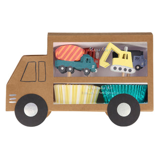 Construction Truck Cupcake Kit