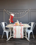Red Holly Table Runner 
