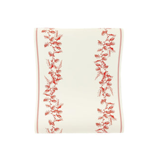 Red Holly Table Runner 