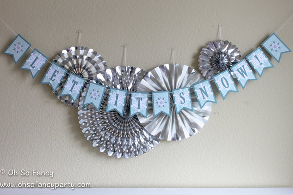 Snowflake Hanging Decor 