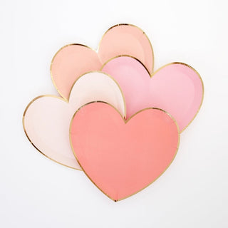 Pink Pastel Heart Small Plates