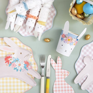 Gingham Bunny Napkins