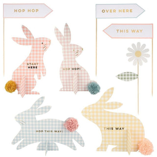 Gingham Bunny Egg Hunt Kit