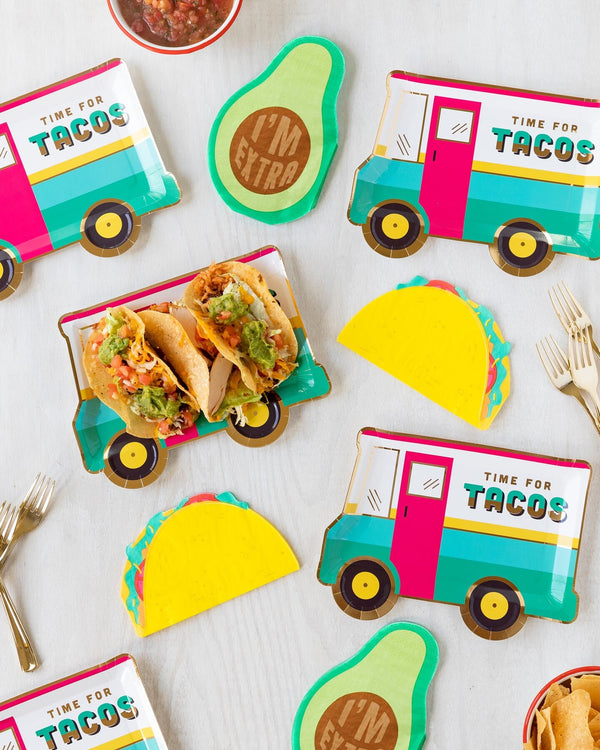 Taco Truck Dinner Plate 
