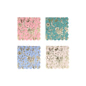 Floral English Garden Small Lace Napkins