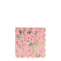 Floral English Garden Small Lace Napkins
