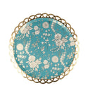 Floral English Garden Lace Dinner Plates
