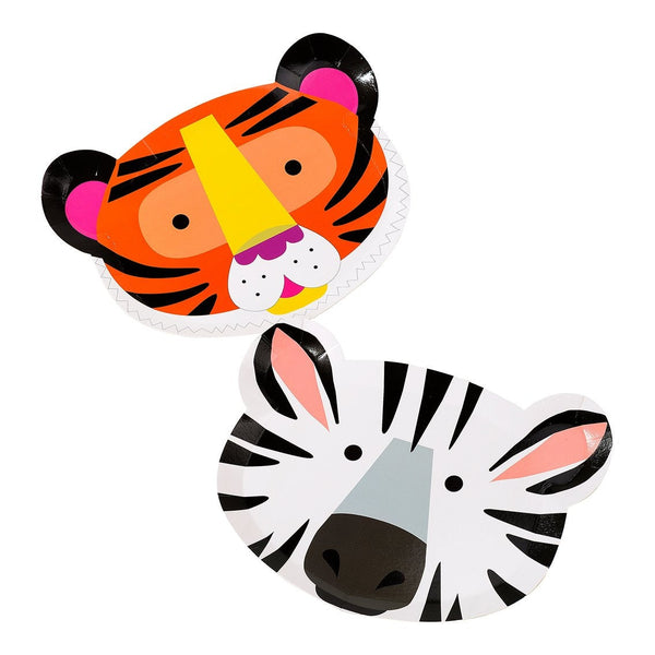 Animal Party Masks 8PK 