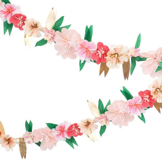 Floral Rose Blossom Garland