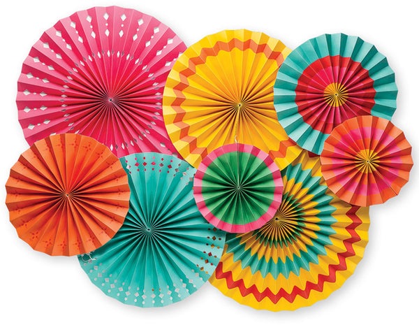 Colorful Balloon Plates 