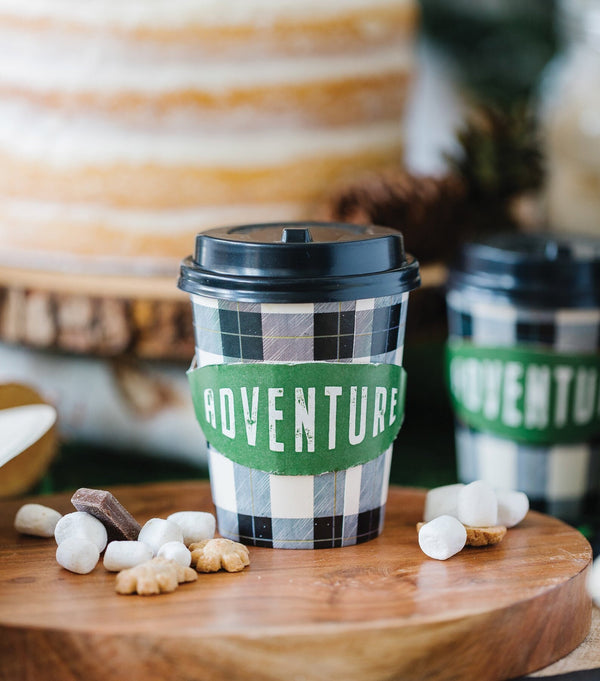 Adventure Buffalo Plaid Cups 