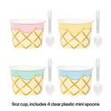 Ice Cream Cups / Ice Cream Party / Treat Cups / Ice Cream Party Cups / Rainbow Party / Ice Scream You Scream