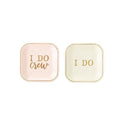 I Do Crew Plates / I DO Plates / Bridal Small Plates / Bachelorette Party Plates / Hen Party / Bridal Shower Plates