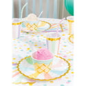 Pastel Celebrations Small Napkin/ Pastel Rainbow Napkin / Ice Cream Party / Girls Birthday / Pastel Rainbow Party Decor / Baby Shower
