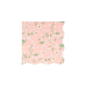 Ditsy Floral Large Napkins / Daisy Paper Napkins / Garden Party Napkins / Tea Party / Bridal Shower Napkin / Floral Napkin / Daisy Napkin