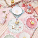 Gingham Pastel Small Napkins / Gingham Paper Napkins / Garden Party Napkins / Tea Party / Bridal Shower Napkin / Summer Picnic Napkin