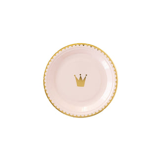 Princess Crown Plate / Princess Party Crown Plates / Princess Paper Plates / Pink Princess Party