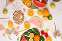 Watermelon Plates / Tutti Fruity / Two-ti Fruiti / Twoti Fruiti / Two-ti Fruity / Summer Picnic Plates / Barbecue Plates / Watermelon