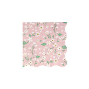 Ditsy Floral Large Napkins / Daisy Paper Napkins / Garden Party Napkins / Tea Party / Bridal Shower Napkin / Floral Napkin / Daisy Napkin