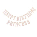 Princess Happy Birthday Banner / Happy Birthday Princess Garland / Princess Party Decorations / Princess Party / Fairytale Princess