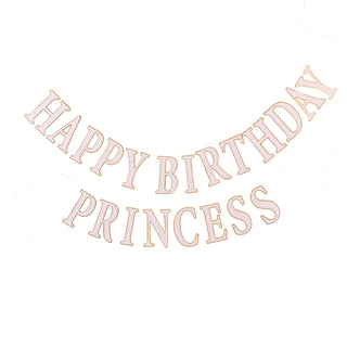 Princess Happy Birthday Banner / Happy Birthday Princess Garland / Princess Party Decorations / Princess Party / Fairytale Princess