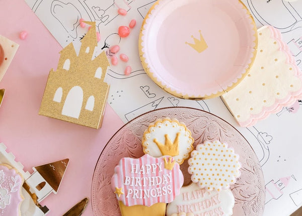 Princess Castle Napkin / Princess Napkin / Princess Party / Princess Party Decorations / Princess Party Supplies / Castle Napkins