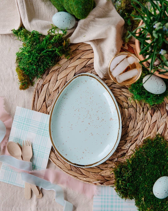 Easter Birds Nest Plate / Bird Nest Shaped Plate / Bird Nest / Baby Bird Theme / Baby Shower / About to Hatch / Feather Your Nest