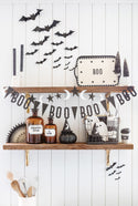 Happy Halloween Boo Crew Garland / Happy Halloween Garland / Halloween Banner / Halloween Party / Halloween Decor / Happy Halloween Banner