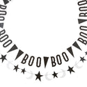 Halloween Vintage BOO Banner / Boo Banner / Halloween Banner / Halloween Party / Halloween Decor / Vintage Boo Stars and Moon Banner
