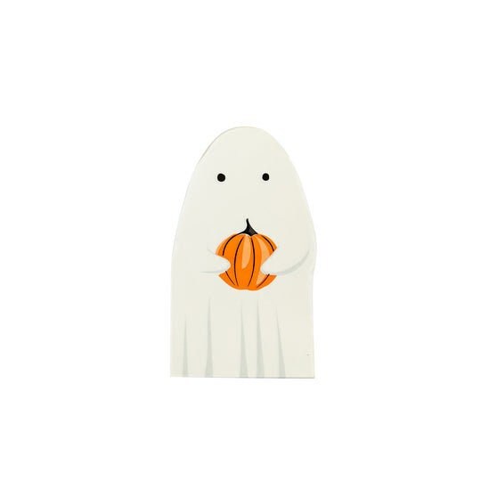 Halloween Ghost Large Napkins / Ghost Shaped Napkin / Halloween Napkin /  Halloween Party / Halloween Decor / Boo Crew Napkins