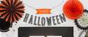 Happy Halloween Boo Crew Garland / Happy Halloween Garland / Halloween Banner / Halloween Party / Halloween Decor / Happy Halloween Banner