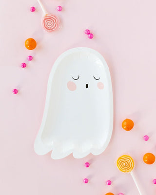 Halloween Ghost Shaped Plate / Ghost Plates / Halloween Plates / Halloween Party /Halloween Decor /Halloween Whimsical Ghost /Trick or Treat