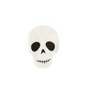 Halloween Skull Black and Gold Garland / Halloween Skull Banner / Halloween Party / Halloween Decor / Haunted House Garland