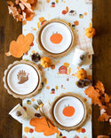 Fall Plaid Small Napkins / Modern Plaid Fall Napkins / Thanksgiving Napkins / Harvest Party Napkins / Thanksgiving Party / Fall Baby Shower