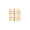 Fall Plaid Small Napkins / Modern Plaid Fall Napkins / Thanksgiving Napkins / Harvest Party Napkins / Thanksgiving Party / Fall Baby Shower