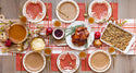Thankful Kraft Scalloped Dinner Plates / Rustic Thanksgiving Plates / Thankful Plates / Thanksgiving Paper Plates / Friendsgiving Plates