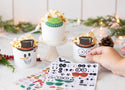 Snowman Treat Cups / Do You Want to Build a Snowman / Build Your Own Snowman Treat Cups / Holiday Baking Cup / Muffins / Cupcake Liners