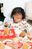 Gingerbread Man Napkin / Gingerbread Party / Gingerbread Holiday Napkin / Christmas Napkin / Holiday Napkin / Gingerbread Decorating Party