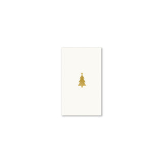 Gold Christmas Tree Napkins / Golden Holiday Christmas Napkin / Holiday Dinner Napkins / Gold Christmas /Farmhouse Christmas Napkin
