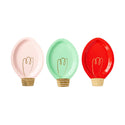 Christmas Lights Bulb Plate / Christmas Lights Plate / Christmas Plates / Holiday Plates / Holiday Party / Christmas Party Plates