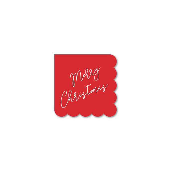 Merry Christmas Holiday Banner / Holiday Banner / Merry Christmas / Christmas Banner / Red Holiday Banner / We Wish You a Merry Christmas